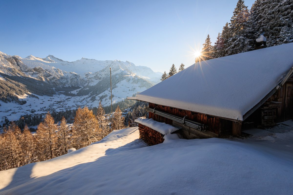 Oberhalb von Adelboden, Berner Oberland