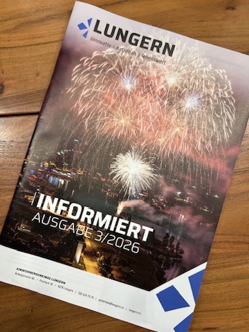 Lungern informiert: Titelbild vom Seenachtsfest