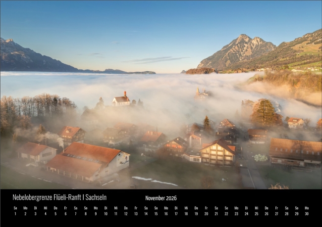 Obwaldner Kalender 2026 / Grösse A3