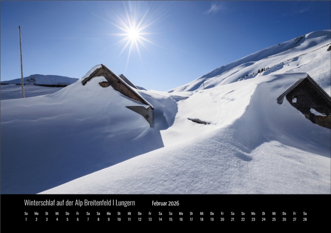 Obwaldner Kalender 2026 / Grösse A3