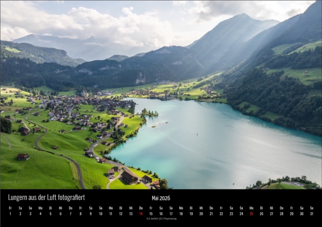 Obwaldner Kalender 2026 / Grösse A3