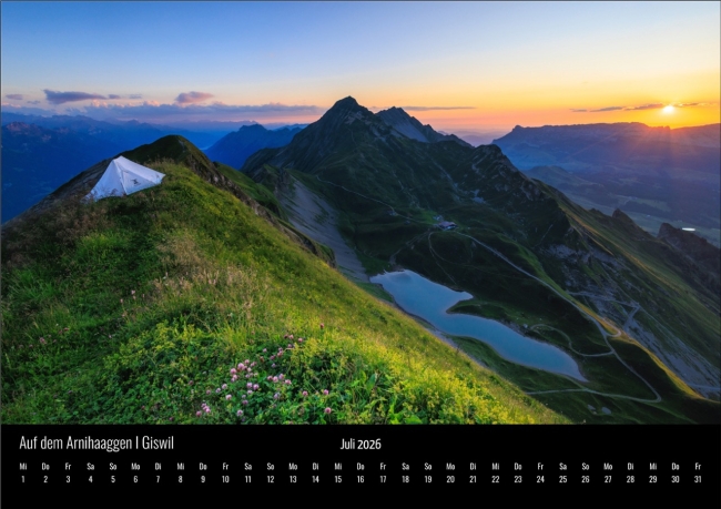 Obwaldner Kalender 2026 / Grösse A3